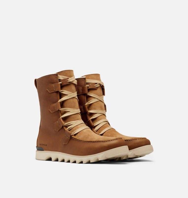 Mens Booties Brown - Sorel Kezar™ Storm - 320-GJVBNL